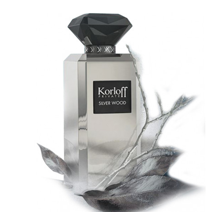 32756598_KorloffPrivateSilverWoodForMen-EauDeParfum كورلوف عطر سيلفر وود للرجال - او دي بارفيوم - الصورة 1