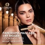 ⁦لوريال باريس ماسكارا فوليوم مليون لاشز بانوراما المقاومة للماء - أسود⁩ - الصورة ⁦3⁩