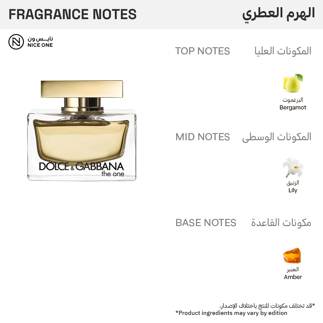 58929019_1752479863_2c608021e04be7a93aad8a160e93ee31 عطر ذا ون من دولتشي اند جابانا للنساء - او دو بارفيوم - الصورة 1