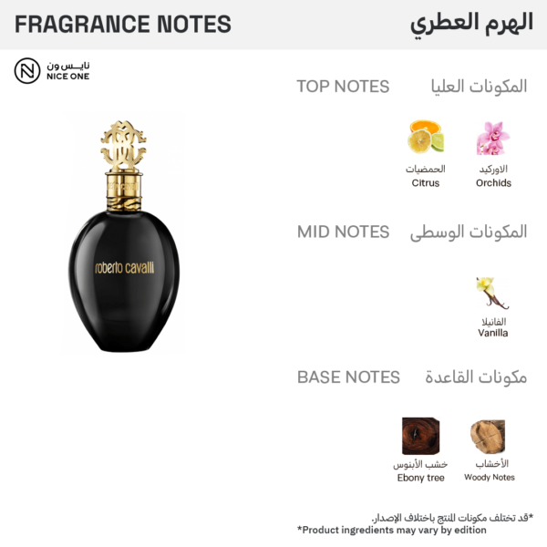 روبرتو كفالي عطر نيرو اسولوتو للنساء - او دو بارفيوم