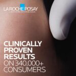 ⁦لاروش بوزيه واقي شمس سائل انثيليوس يوفي ميون 400 للتحكم بزيوت البشرة بعامل حماية 50+ - 50مل⁩ - الصورة ⁦6⁩